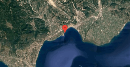 Plage nafpaktos Anchorage