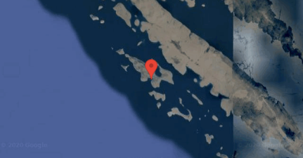 Uvala Lojena Levrnaka Anchorage