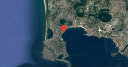Punta Epitaffio Anchorage