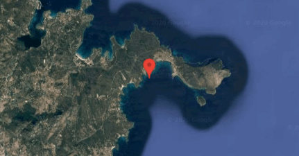 Baia Caddinas Anchorage