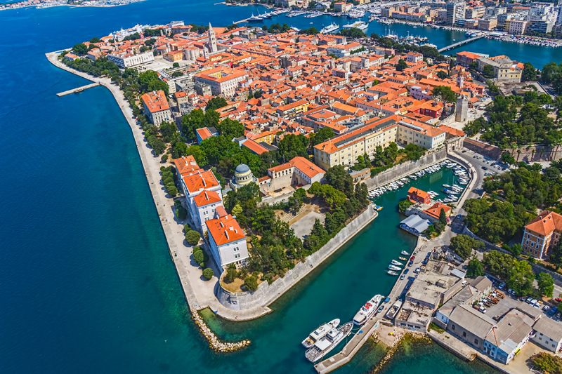 Zadar-aerial