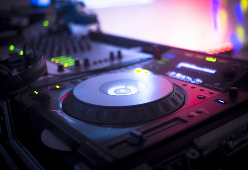 DJ console Club Ibiza