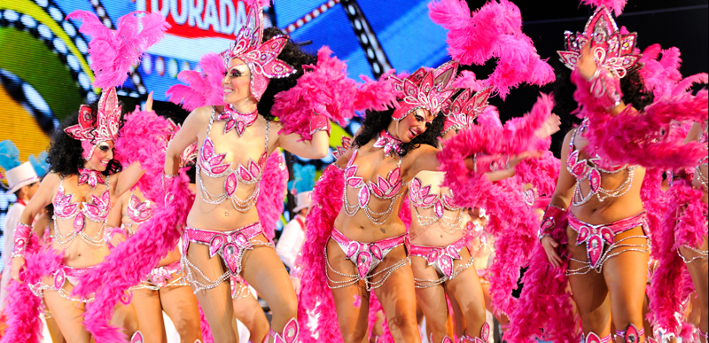 Group in the carnival -The Santa Cruz de Tenerife