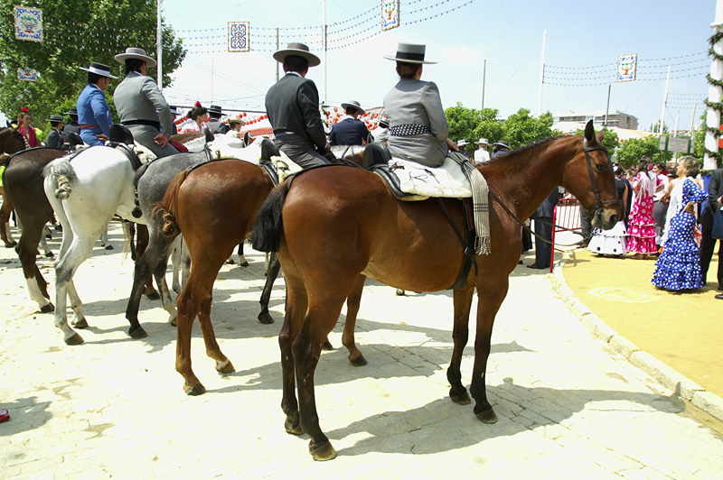 Riders in Seville - April Fair | MarinaReservation.com