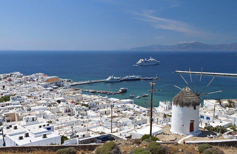 Mykonos island in Greece res