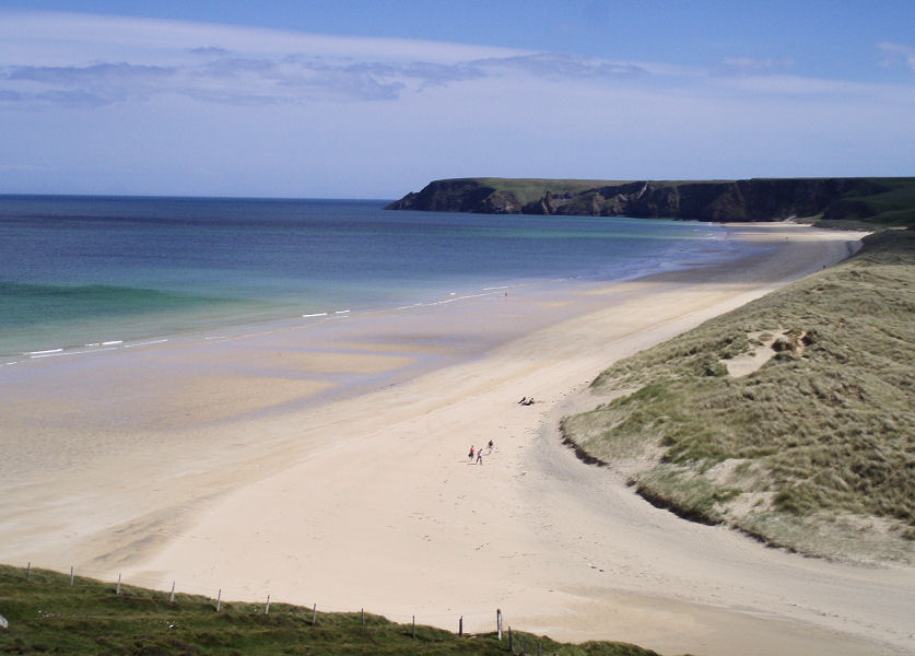 Traigh Mhor Beach, Barra (Scotland)