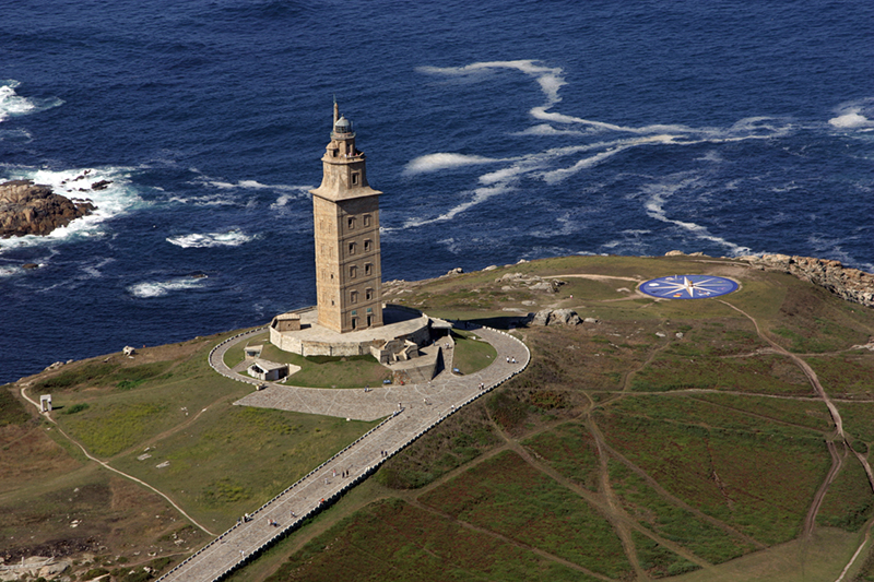 The Tower of Hercules, A Coruña, Spain