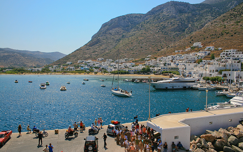 sailing in Greece