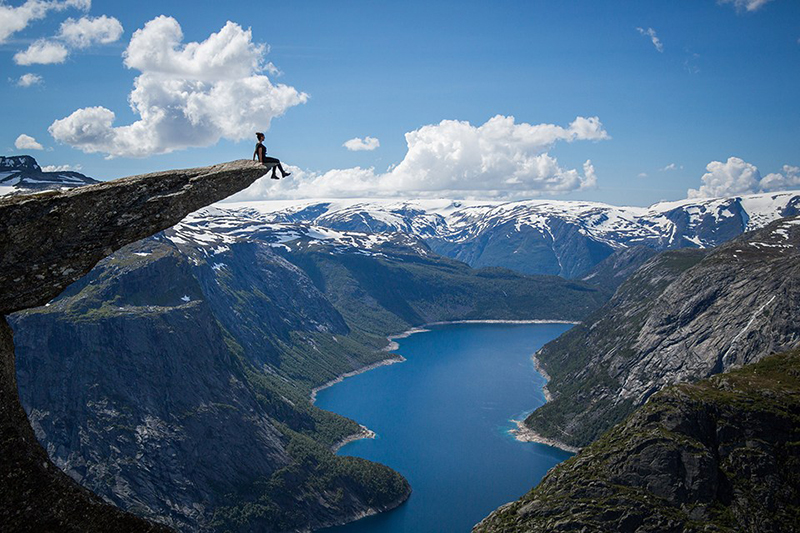 Trolltunga, Hordaland res