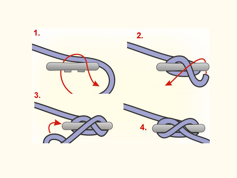 Cleat Hitch Knot