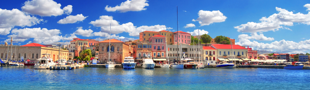 The old venetian harbour of Chania