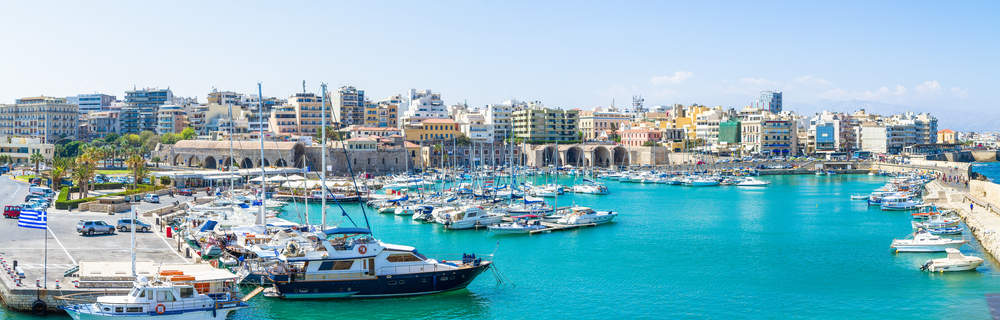 Heraklion marina