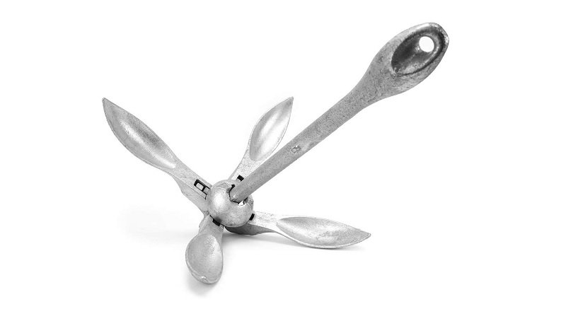 Crown Sporting Goods Galvanized Grapnel Anchor