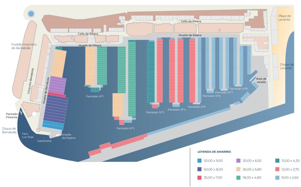 puerto banus marina map