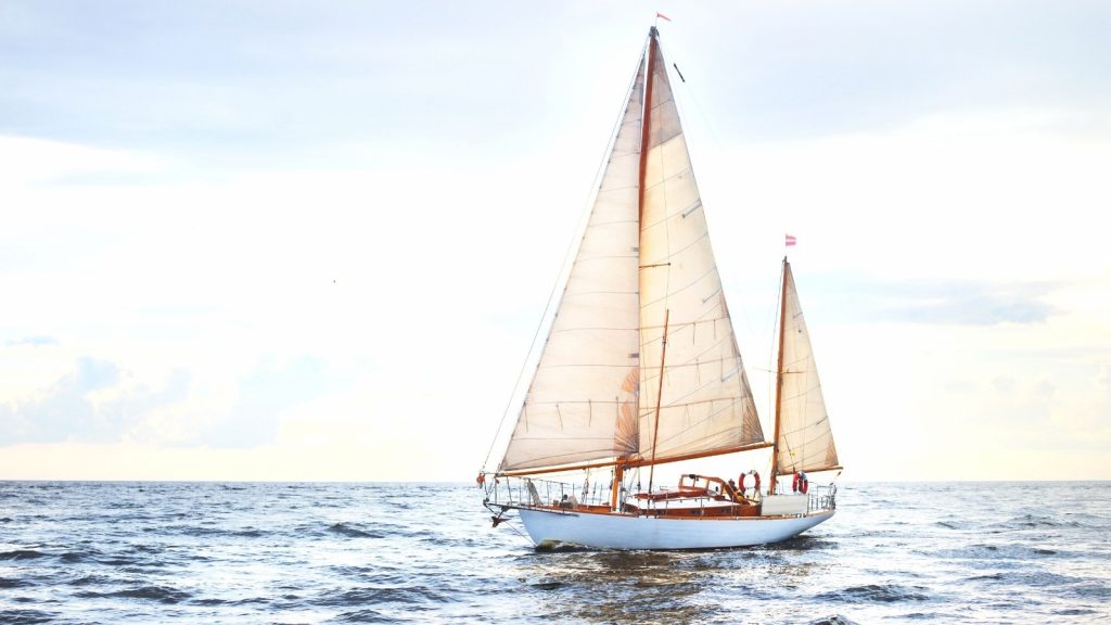 2 masted sailboat wsj crossword