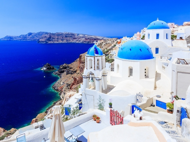 Santorini Mediterranean destination