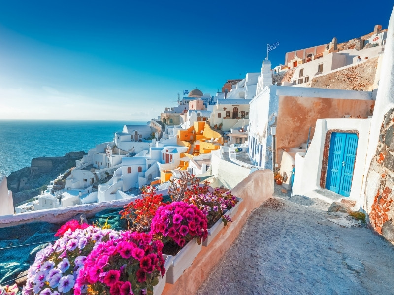 Santorini, top Mediterranean destinations