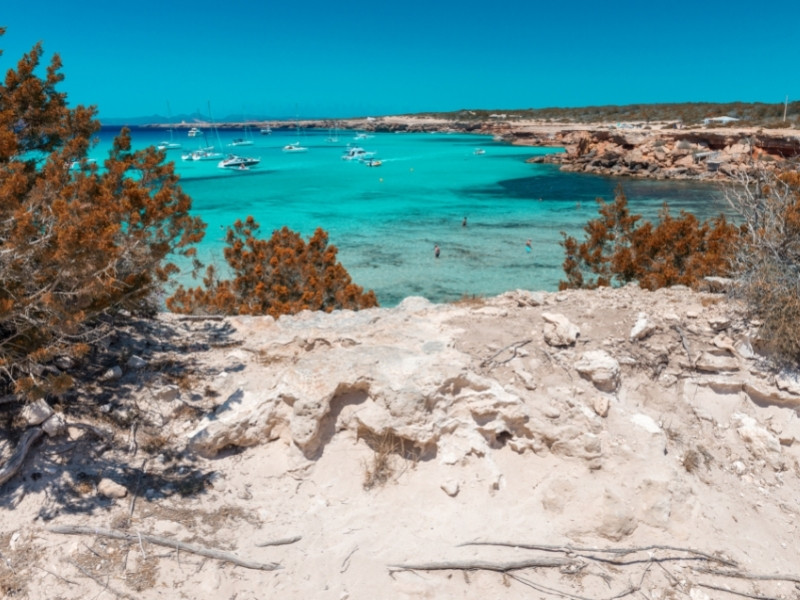 Cala Saona beach, Formentera