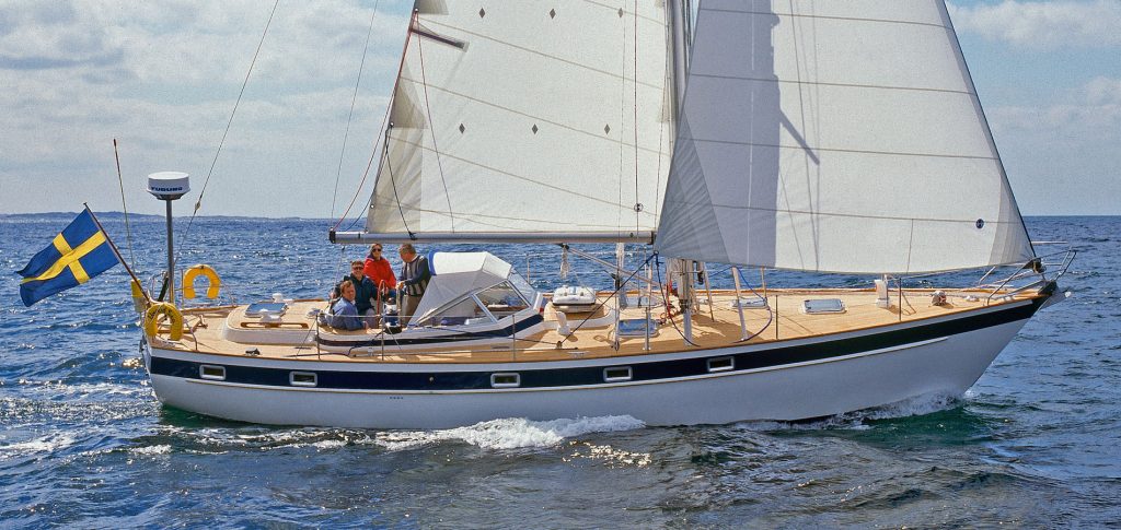 HALLBERG-RASSY 42E built from 1980 until 1992