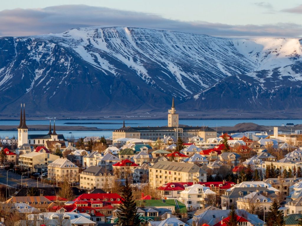 Reykjavik landscape