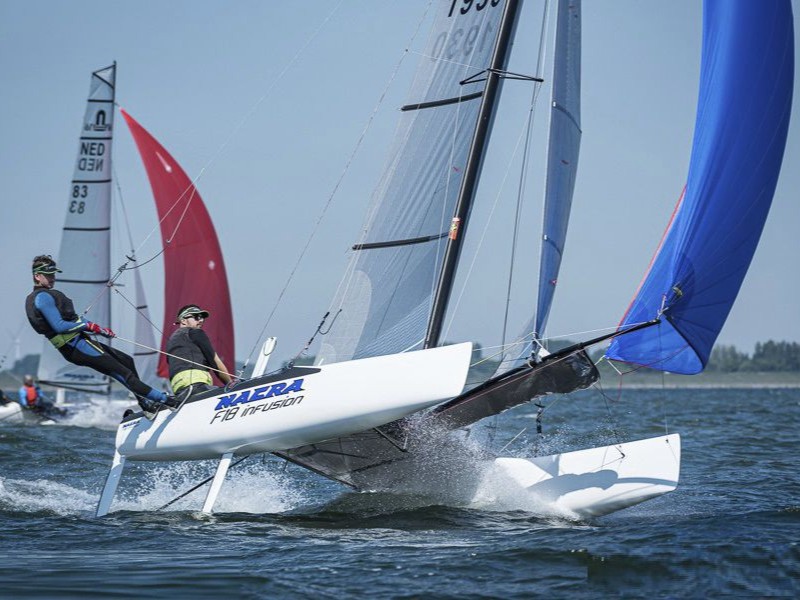 Nacra F18 Infusion catamaran