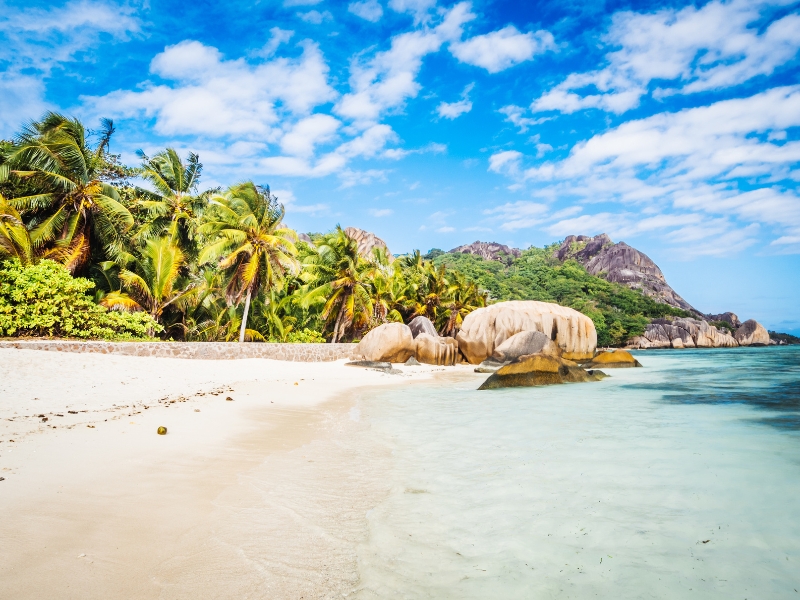 Anse Source d'Argent beach in Seychelles