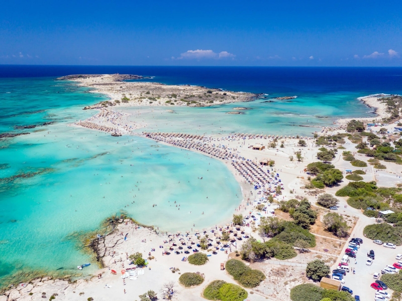 Elafonisi beach, Crete, Greece