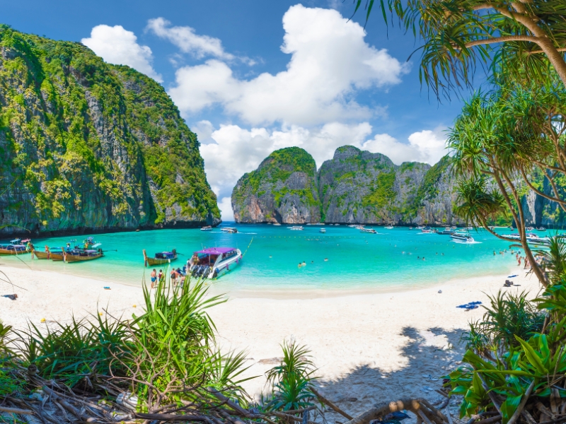 Maya Bay beach, Thailand