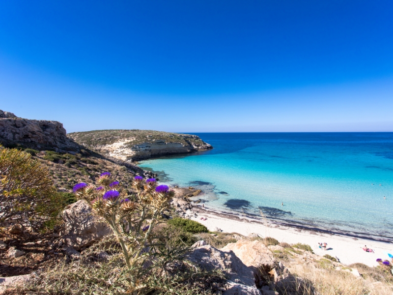 Rabbit Beach Lampedusa, Italy