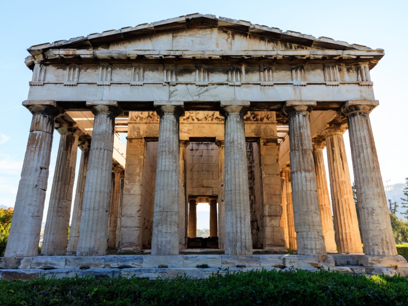 Ancient Agora temple