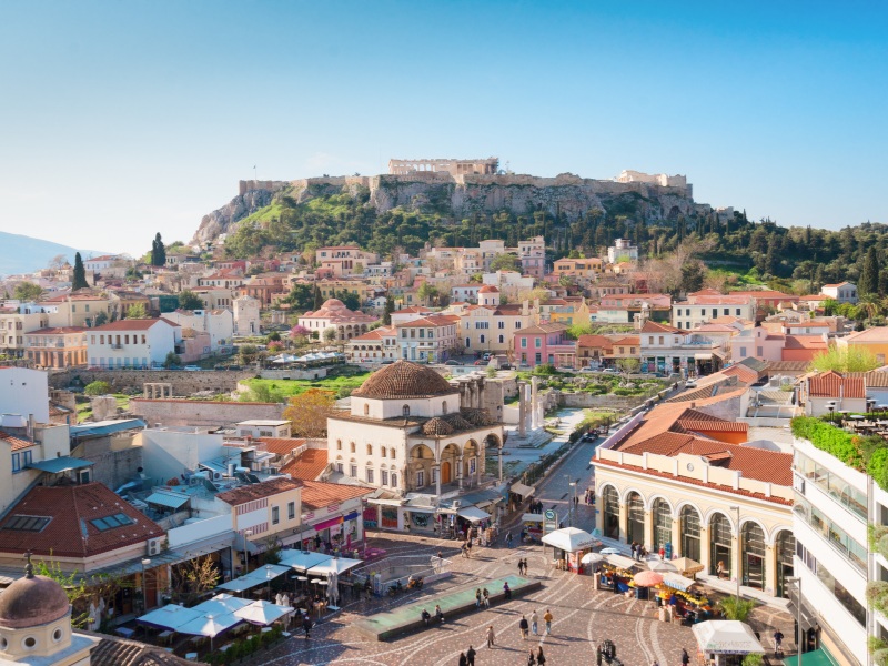 Athens city center