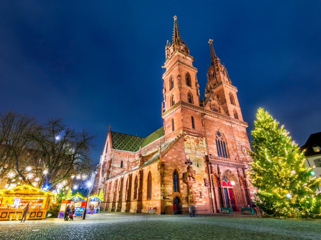 Basel Christmas Market - Munsterplatz