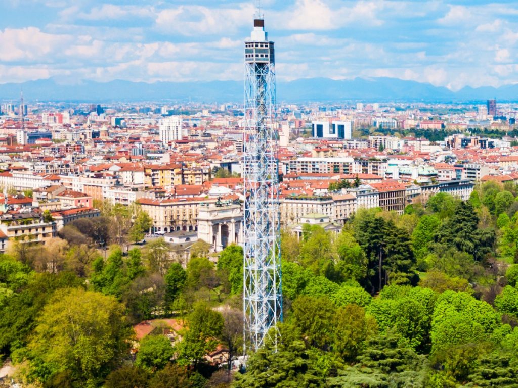 Branca Tower in Milan