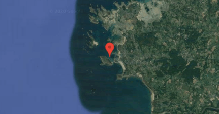 île Millau Anchorage