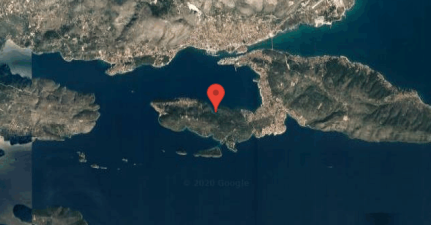 Uvala Racetinovac Anchorage