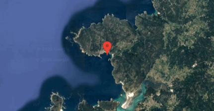 Enseada de Corme Anchorage