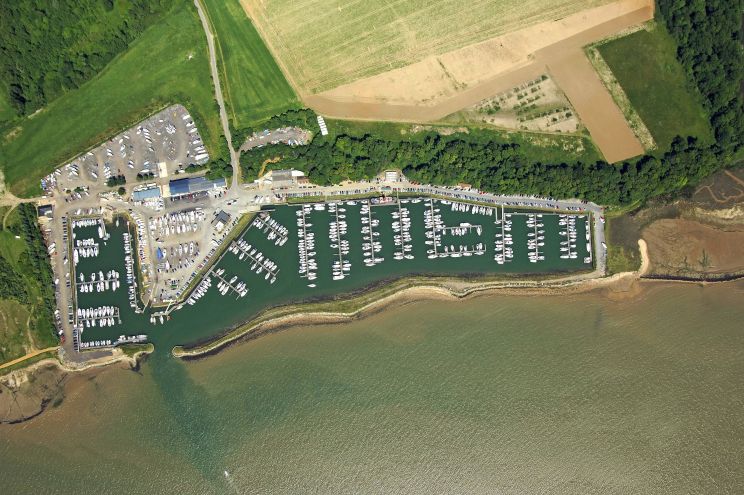 suffolk yacht harbour map